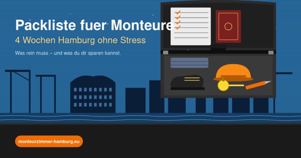 Packliste Monteure Hamburg Packliste Monteure Hamburg